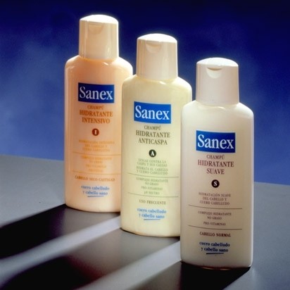 Envase champú SANEX
